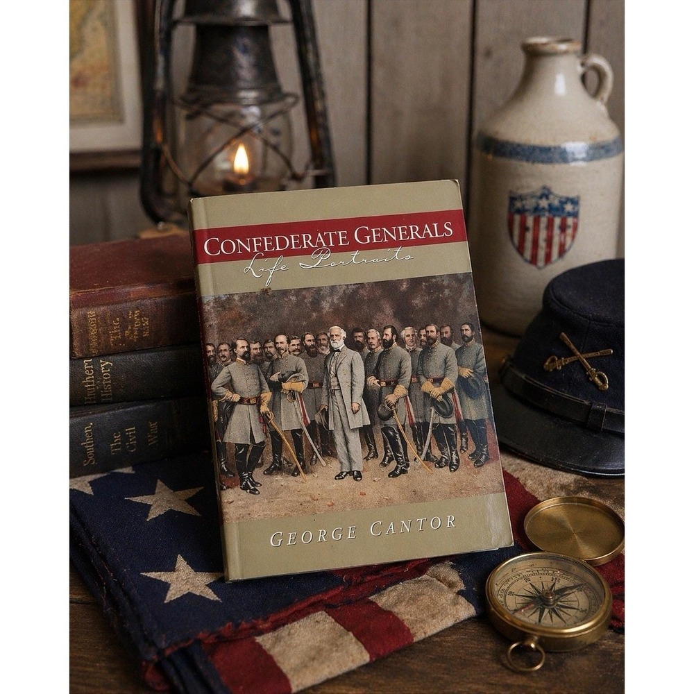 Confederate Generals: Life Portraits HC Grg Cantor Coffee Table 2000 Civil War